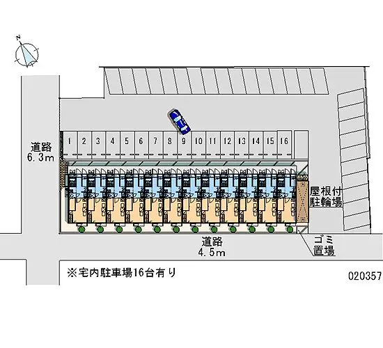 ★手数料０円★佐伯市常盤東町 月極駐車場